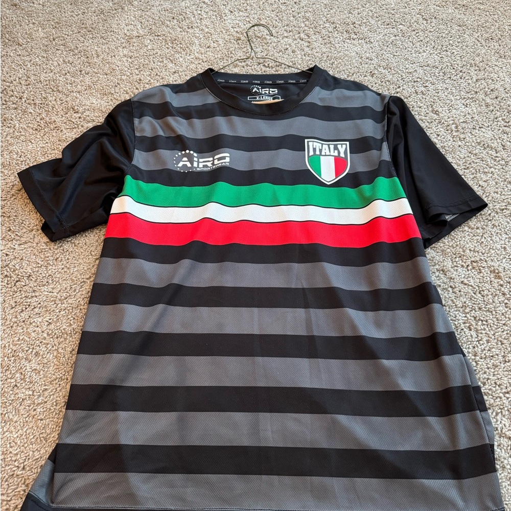 Aire Italy Striped Soccer Jersey